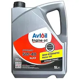 Моторна олива AvtOil Engine oil Dynamic 5W-40, 5 л
