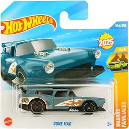 Базова машинка Hot Wheels Wagons Gone Mad блакитна (5785) HYW56-N521