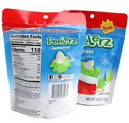 Желейні цукерки 4D Amos Peelerz Christmas Tree 170г - мініатюра 4