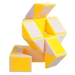 Змійка Рубика біло-жовта Smart Cube SCT405 в коробці - мініатюра 3