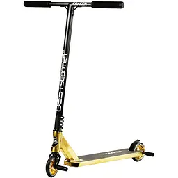 Самокат трюковий Best Scooter 58х87 см Чорно-золотий 000231339