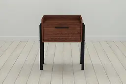 Тумба модульна Ferrum-decor Бетті 540x450x320 метал Чорний ДСП Венге 16 мм (FRD-105503) - мініатюра 4