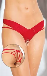 Трусики Softline Thongs 2438, M/L (червоні)