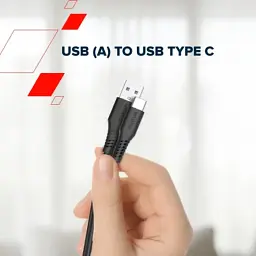 Дата кабель USB 2.0 AM to USB-C 2.0m 18W TPE black Canyon (CNS-AC18SC20B) - мініатюра 4