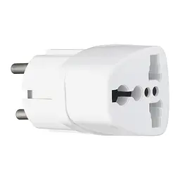 Перехідник мережевий Adapter 220V/10А (Англія) White