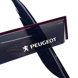 Дефлектори вікон вітровики Peugeot Traveller 2017- Скотч 3M Voron Glass - мініатюра 2
