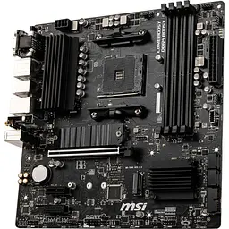 Материнська плата MSI B550M PRO-VDH WIFI (B550M PRO-VDH WIFI) (Socket AM4, AMD B550, Micro-ATX) - мініатюра 2