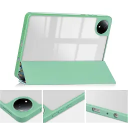 Чохол до планшета BeCover Soft Edge TPU Xiaomi Redmi Pad SE 8.7" Green Marble (712574) - мініатюра 4