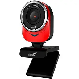 Веб-камера Genius Qcam 6000 Full HD Red (32200002408) [91340] - мініатюра 2