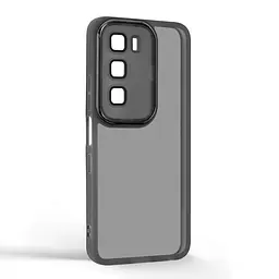 Защитный чехол для Infinix Hot 60 5G, Shade, черный, TPU+PC, матовый, защита всего корпуса, панель-накладка, противоударный, с высокими бортами, амортизирует удары при падениях, ArmorStandart (ARM87236) - мініатюра 2