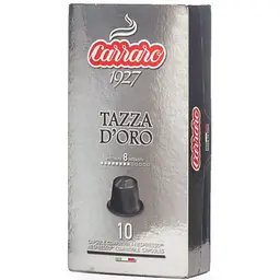 Кава в капсулах Nespresso Carraro Tazza D’Oro 10 шт