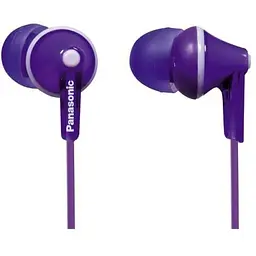 Навушники Panasonic RP-HJE125E-V фіолетовий Mini jack 3.5 мм вакуумні кабель 1.1 м