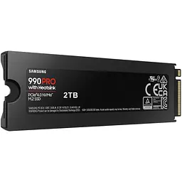 Накопичувач SSD M.2 2280 2TB 990 PRO with Heatsink Samsung (MZ-V9P2T0CW) - мініатюра 6