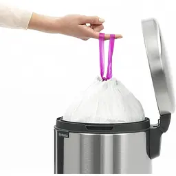 Відро для сміття Brabantia Pedal Bin сталеве 12 л (113604) - мініатюра 4