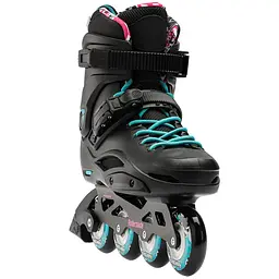 Жіночі ролики Rollerblade RB Cruiser Women 2023 230 Чорний-Бірюзовий - мініатюра 4