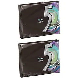 Жувальна гумка Wrigley's 5 Gum RPM Mint Sugar Free 15 sticks - мініатюра 4