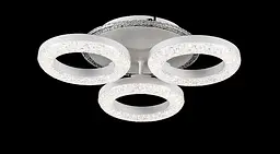 Люстра стельова LED Splendid Ray L2722/3, 70W, білий, метал, акрил, сучасний стиль з пультом і димером - мініатюра 4