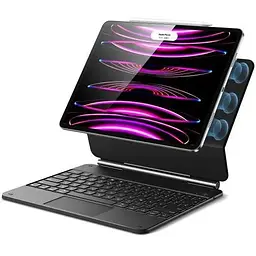 Чохол-клавіатура ESR Rebound Magnetic Keyboard Case US Layout-Black для iPad Air 13" M2 (2024) | iPad Pro 12.9" (2022 | 2021 | 2020 | 2018) (6B0160201) - мініатюра 2