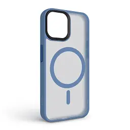 Чохол ArmorStandart Uniq Magsafe для Apple iPhone 15 Light Blue - мініатюра 2