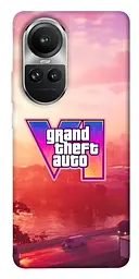 TPU чохол Demsky GTA VI Vice City для Oppo Reno 10