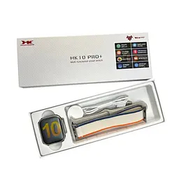 Смарт-годинник HK 10 Pro Plus IP67+Amoled Grey+Gold - мініатюра 6