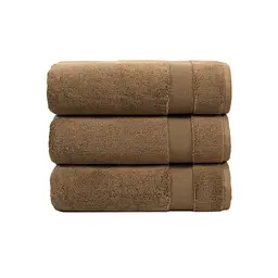 Рушник махровий Lotus Home - Pearl кавовий 90x150