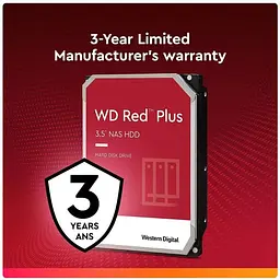 Жорсткий диск Western Digital Red Plus 4.0TB SATA 256MB (WD40EFPX) - мініатюра 7