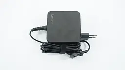 Блок живлення для ноутбука Lenovo 20V, 3.25A, 65W, 4.0x1.7mm, Квадратний, Black (ADLX65CDGE2A) (з вилкою!)