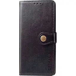 Чохол-книжка GETMAN Gallant Cover Case для Xiaomi Redmi 13C / Poco C65 Black [102473] - мініатюра 1