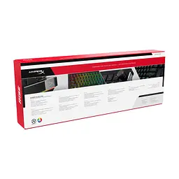 Клавіатура HyperX Alloy Rise PBT HX Red USB UA Black (7G7A3AA) - мініатюра 8