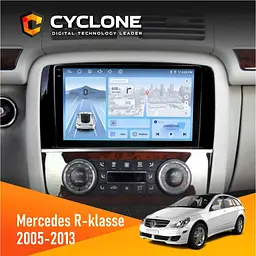 Штатна магнітола Mercedes-Benz R-Class (W251) 2005-2013 AMP Cyclone C9-012 4x64 DSP 4G Cyclone (НФ-00007340)