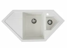 Кухонна мийка Platinum 9950 PANDORA матова Біла (SP000025180)