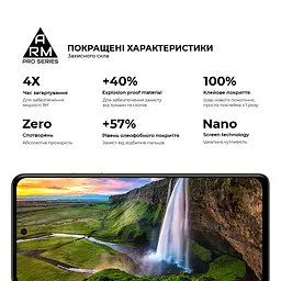 Захисне скло на TECNO Spark 20 Pro 4G (KJ6) з олеофобним покриттям, Pro, повне проклеювання, антистатичний і пиловідштовхуючий шар, 9H, самоклеючеся, 2.5D, на весь екран, антистатичний клей, ArmorStandart (ARM74387) - мініатюра 5