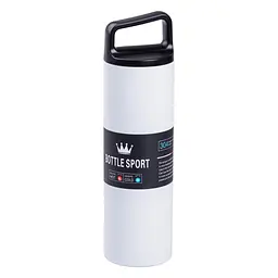 Термос Bottle Sport 500 мл з ручкою, білий Yiwu HPGM5009W - мініатюра 4