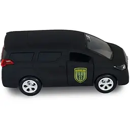 Автомодель машинка серії "Шеврони Героїв" – TOYOTA ALPHARD – "УДА"