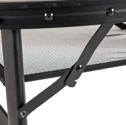 Стіл Bo-Camp Melrose Oval 120x80 cm Black/Wood look (1404220) - мініатюра 7