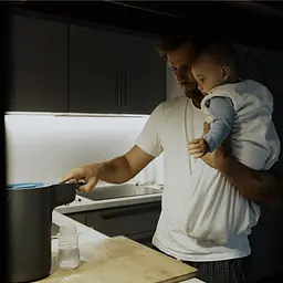 Машина для приготування дитячої суміші Babymoov Milky Now синя (A002301) - мініатюра 12