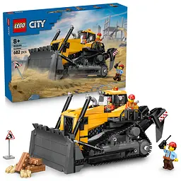 Конструктор LEGO City Жовтий бульдозер 682 деталі (60466) - мініатюра 4