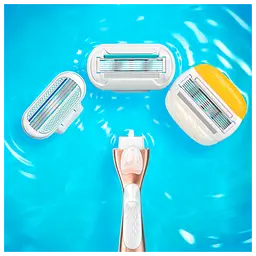 Жіноча бритва Gillette Venus Extra Smooth Sensitive Rosegold з 3 змінними касетами - мініатюра 6