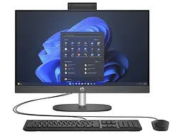 Комп'ютер персональний HP моноблок 240-G10 23,8' FHD IPS AG Intel i5-1335U 8GB F512GB UMA WiFi кл+м 3р DOS чорний (885M8EA)