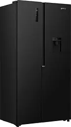 Холодильник Gorenje SBS, 179х62х92см, 2 двері, 344(197)л, А+, NF+, Інв., Зона св-ті, диспенсер, генератор льоду, Зовн. Диспл, чорний - мініатюра 10