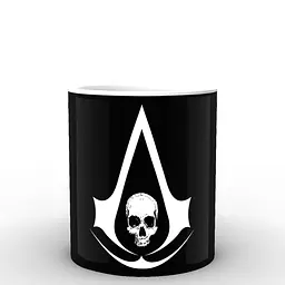 Кухоль GeekLand Assassins Creed емблема AC.02.25 330 мл білий - мініатюра 3