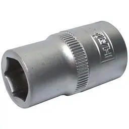 Haisser Головка торцева шестигранна 1/2" сатин 14мм х 38мм