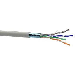 Кабель мережевий OK-Net FTP 100м cat.5e (FTP-cat.5E) (КПВЭ-ВП (200) 4*2*0,51 / 100)