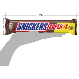 Батончик Snickers Super +1 з арахісом 2.24 кг (112 г х 20 шт.) - мініатюра 6