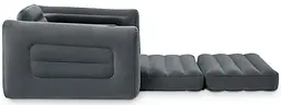 Крісло-трансформер надувне Intex 117×100×66 см, компактне розкладне для відпочинку - мініатюра 3