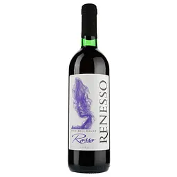 Вино Renesso Vino Rosso Semisweet, червоне, напівсолодке, 0,75 л