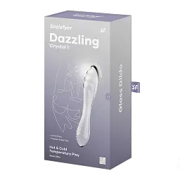 Фалоімітатор Satisfyer Dazzling Crystal 1 18.4 см прозорий - мініатюра 6
