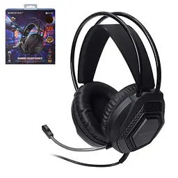 Навушники ігрові BOROFONE BO105, USB+3.5 plug, 2м Black