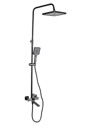 Душова система універсальна Qtap Presto Graphite QTPRE111GRP45585 - мініатюра 1